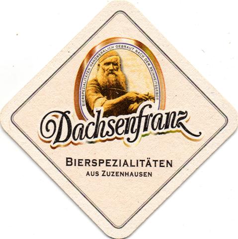 zuzenhausen hd-bw dachs dachs raute 1a (185-bierspezialitten)